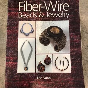 Jewelry Fiber Art Book by Lisa Vann Like NWT.